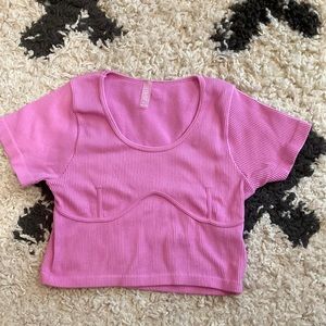 ANWND Pink Baby Tee